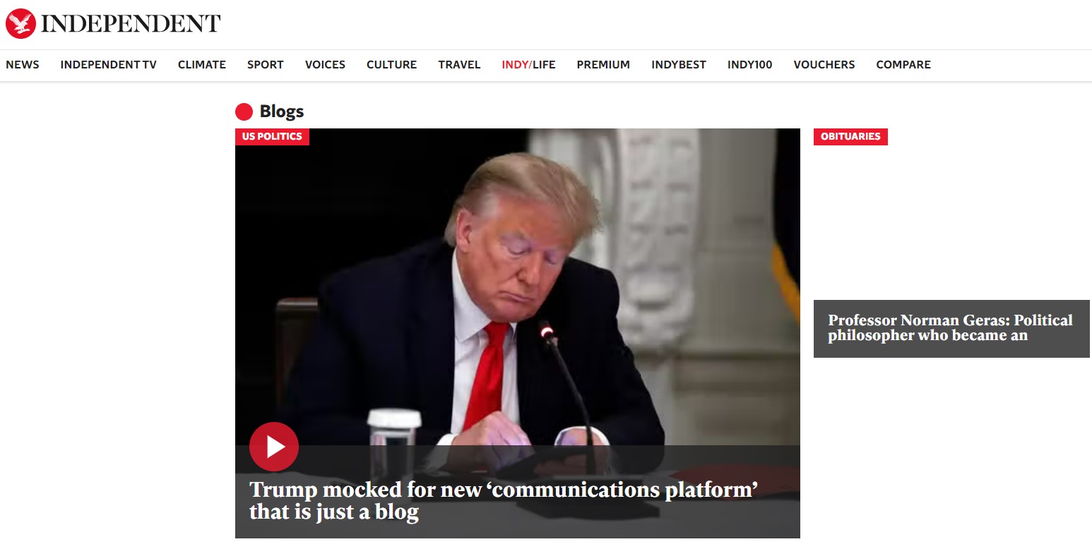 Aktualności Blog – The Independent