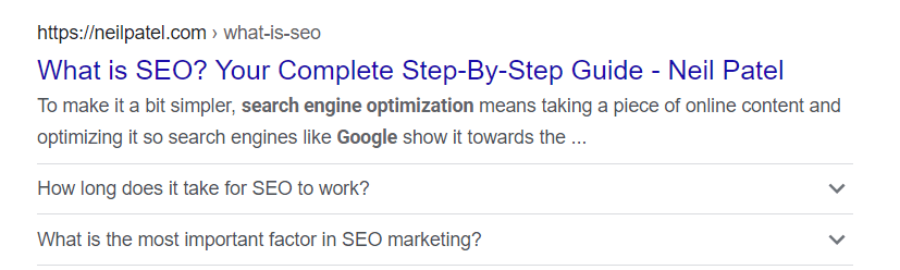 FAQ スキーマの例
