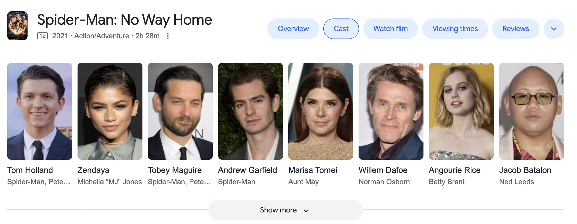 ตัวอย่างของ Carousel