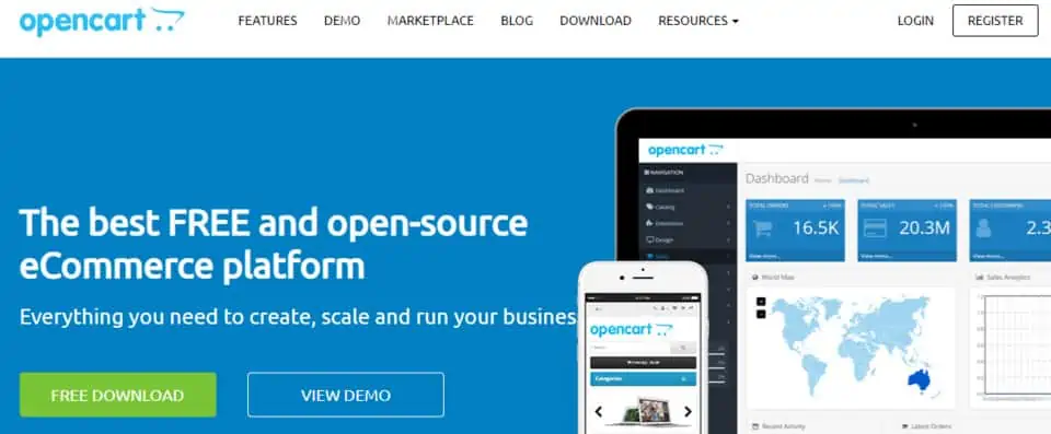 オープンカート