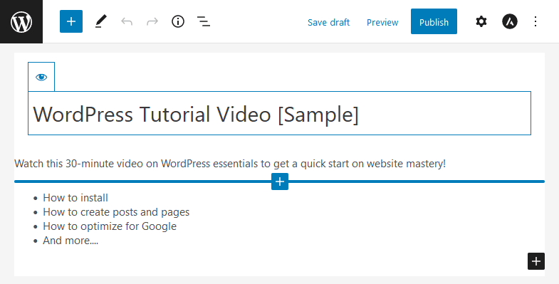 وصف تنزيل الفيديو