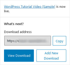 كيفية بيع مقاطع الفيديو عبر الإنترنت باستخدام EDD