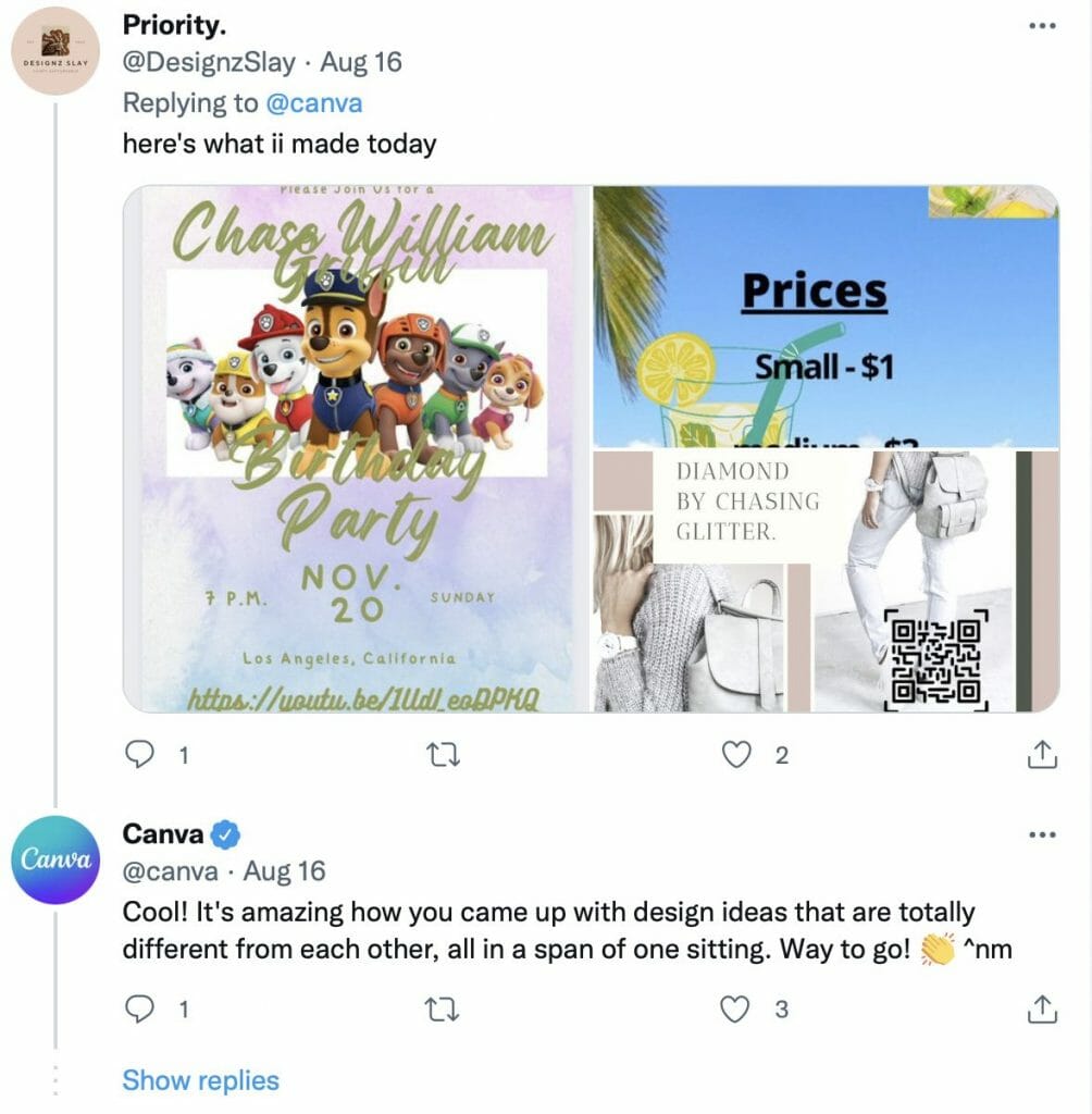 Umgang mit Publikumsinteraktionen