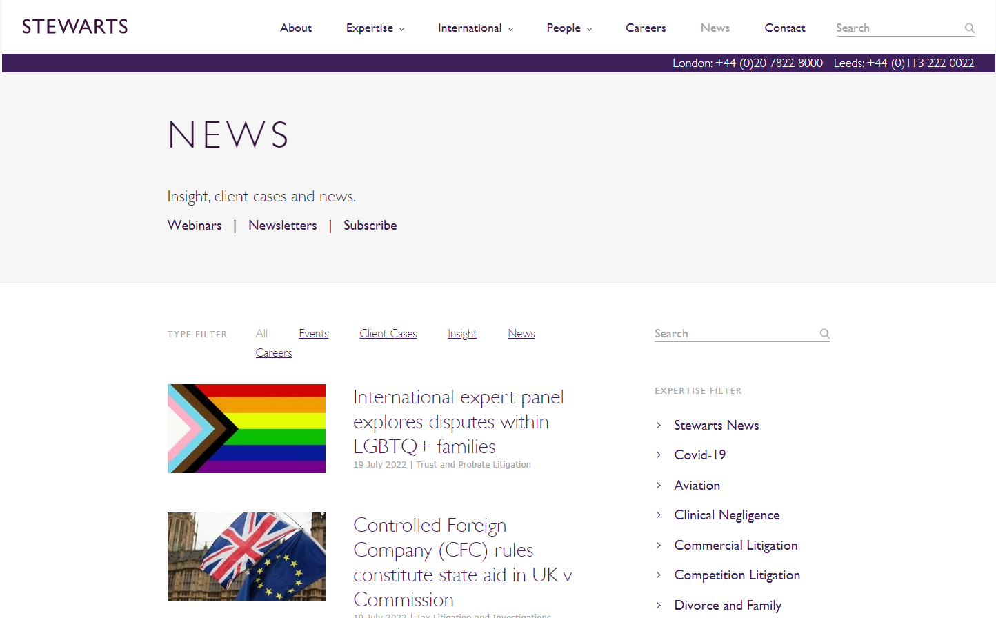 กฎหมายสจ๊วต - ข้อมูลเชิงลึกของข่าวและตัวอย่างคำถามที่พบบ่อย