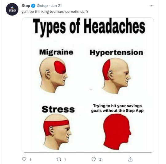 ejemplo de una empresa con un fuerte sentido de las pautas de marca en las redes sociales