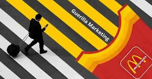 Guerilla-Marketing-Beispiele von McDonald's, kreatives Marketing