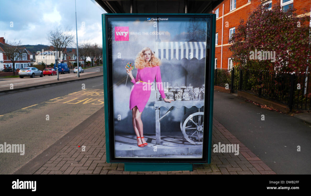 Guerilla-Marketing-Beispiel von Alamy