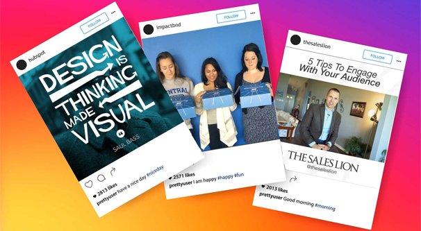 Instagram Pazarlama Malzemesi