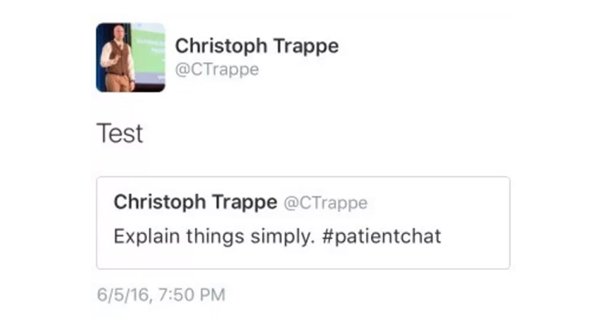 กำลังทดสอบ รีทวีตตัวเอง