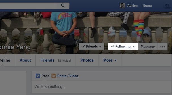 Подписка на профиль