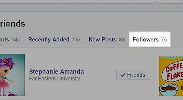 Кнопка списка подписчиков