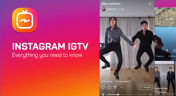 Иллюстрация IGTV