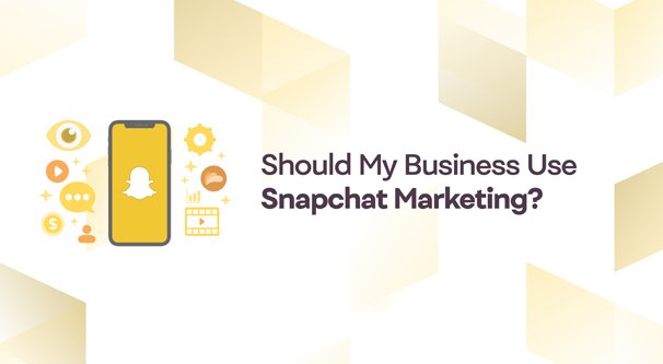 Snapchat マーケティングの図