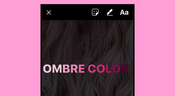 Esempio di logo su IG Story