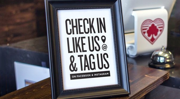 签入 Facebook 艺术