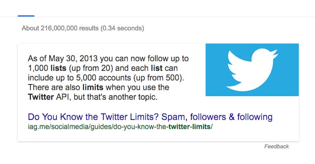 Twitter リスト制限