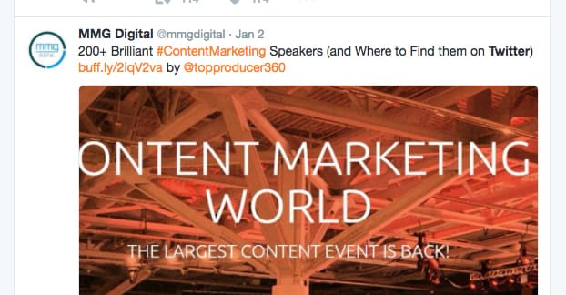 有價值的內容示例