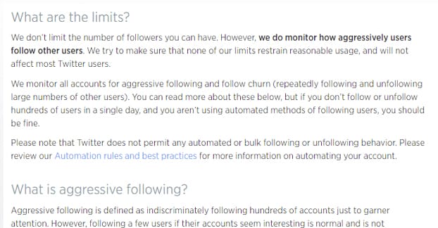 Правила Твиттера следят за оттоком