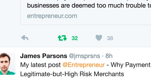 Twitterでのリツイート