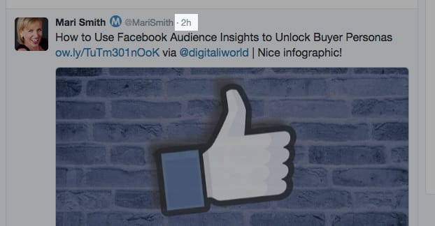 Postare frecventă pe Twitter