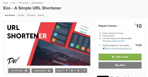 URL-Shortener-Skript