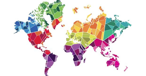 アメリカ合衆国の地図