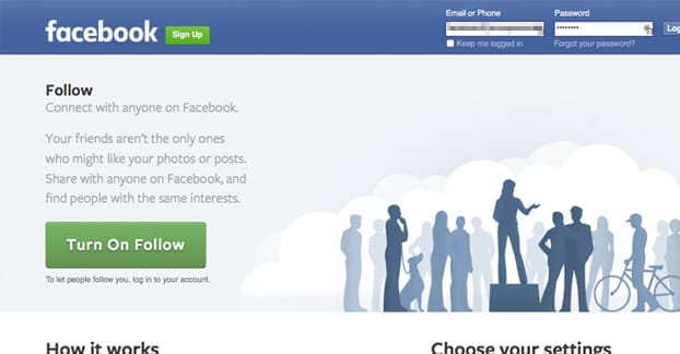 페이스북 팔로우