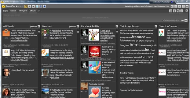 Монитор твитдека