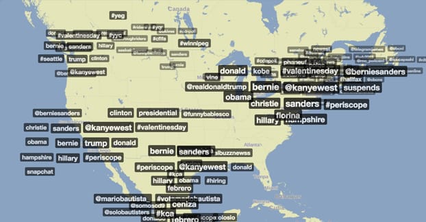 Карта трендов