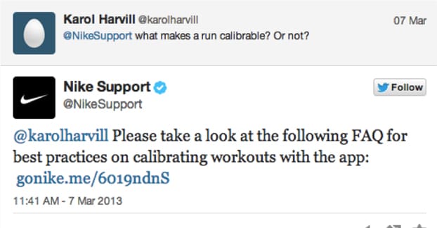 Assistance sur Twitter