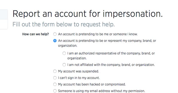 商標権侵害の報告