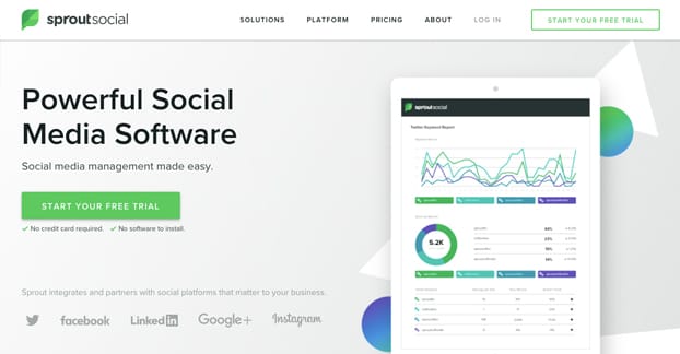 Sito Web SproutSocial
