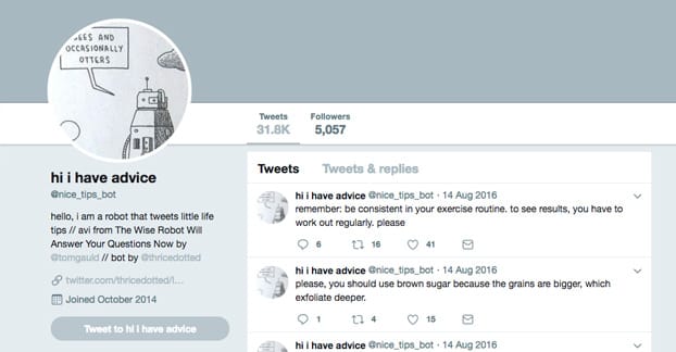 Twitter-Bot-Beispiel