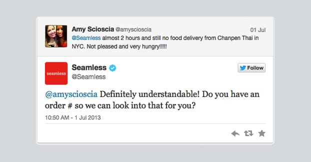 Служба поддержки клиентов в Твиттере