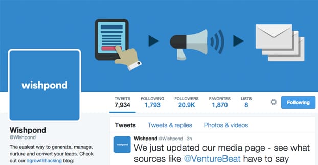 Присутствие бренда в Твиттере