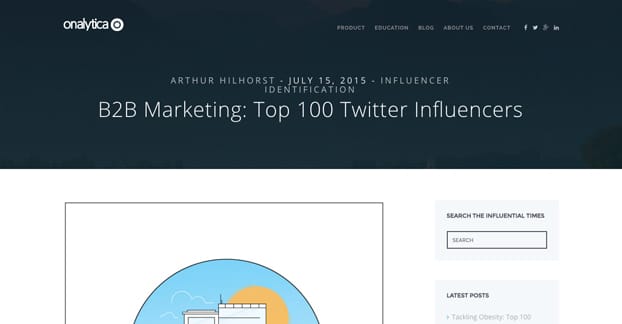 Recherche des meilleurs influenceurs