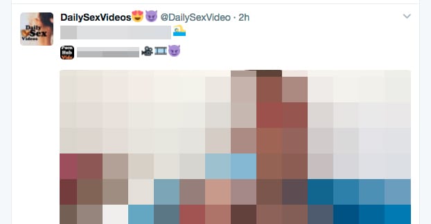 Esempio di contenuto esplicito
