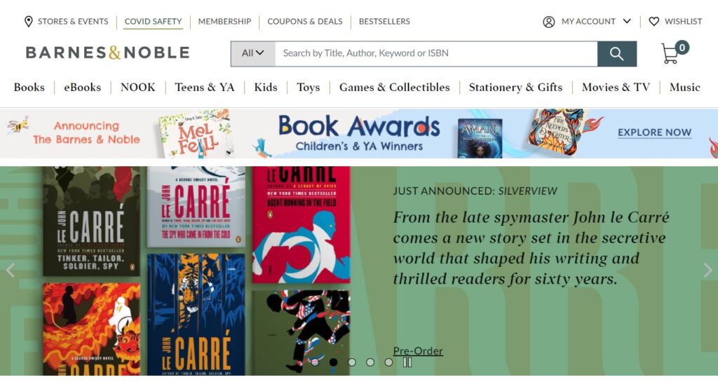 Партнерская программа Barnes and Noble