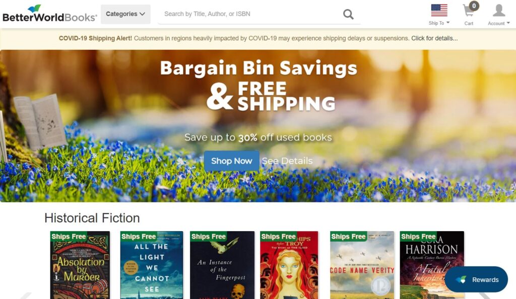 Партнерская программа Better World Books