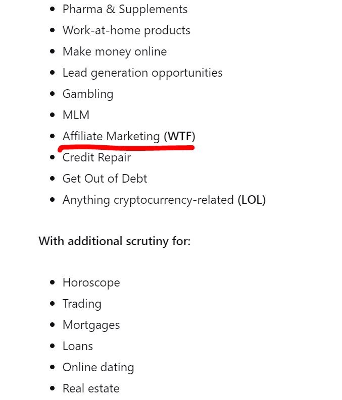 Utilizare acceptabilă Mailchimp