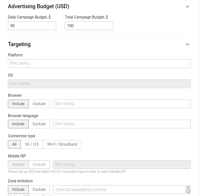 Campanie CPA pentru întâlniri