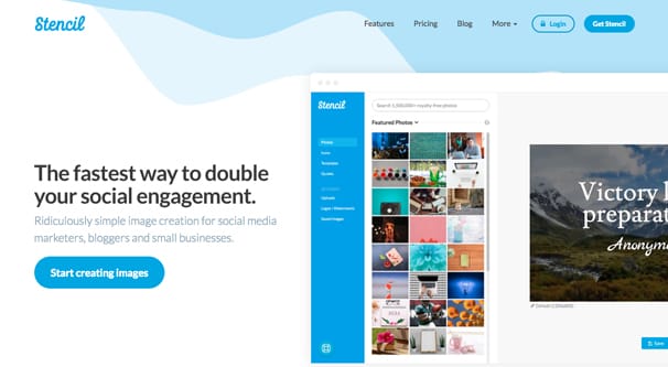 الصفحة الرئيسية للاستنسل