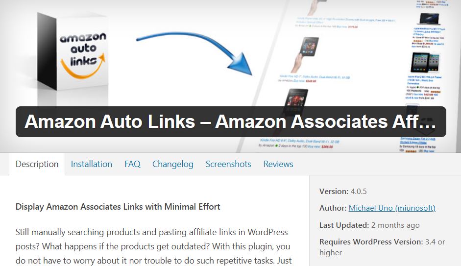 amazon auto linki