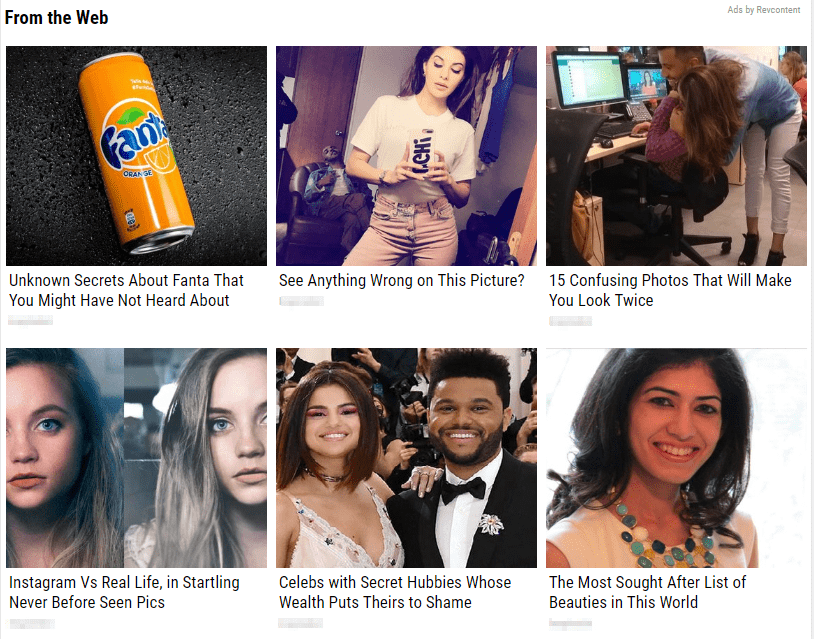 ネイティブ広告の例