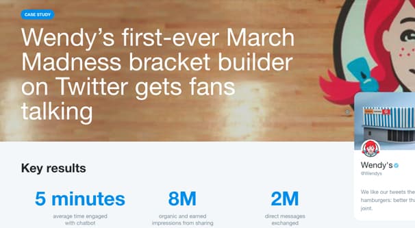 Wendys 트위터 사례 연구