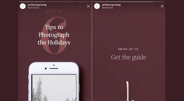 Reklamy na Instagramie
