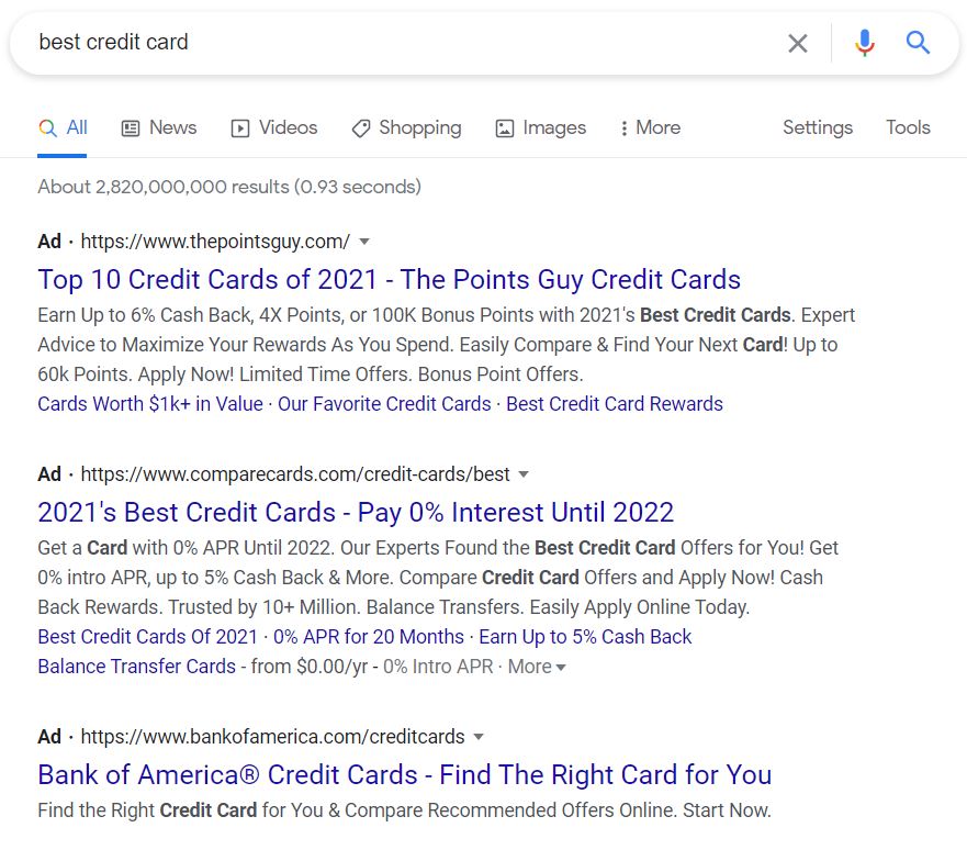 sztuczka reklamowa google – wykorzystaj całą przestrzeń reklamową