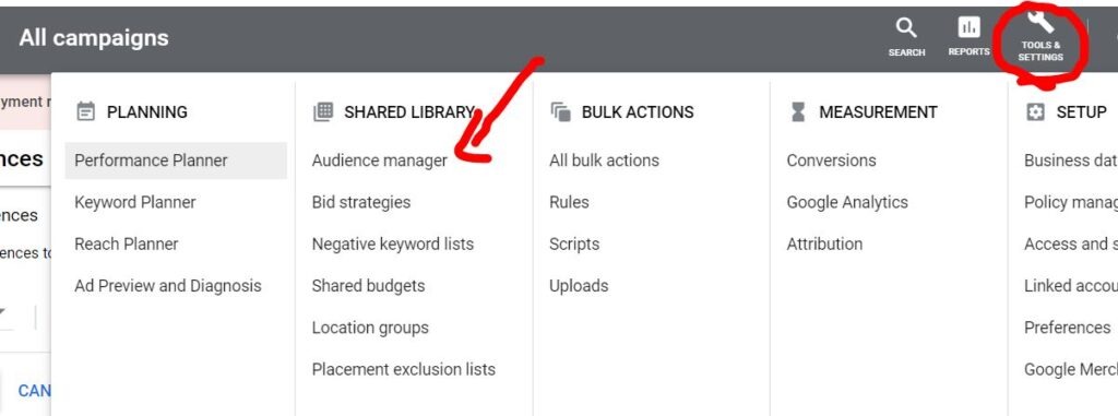 skonfiguruj niestandardową grupę odbiorców – wskazówka dotycząca reklam Google nr 10