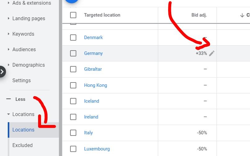 dostosuj stawki za lokalizację – wskazówka dotycząca reklam Google nr 9