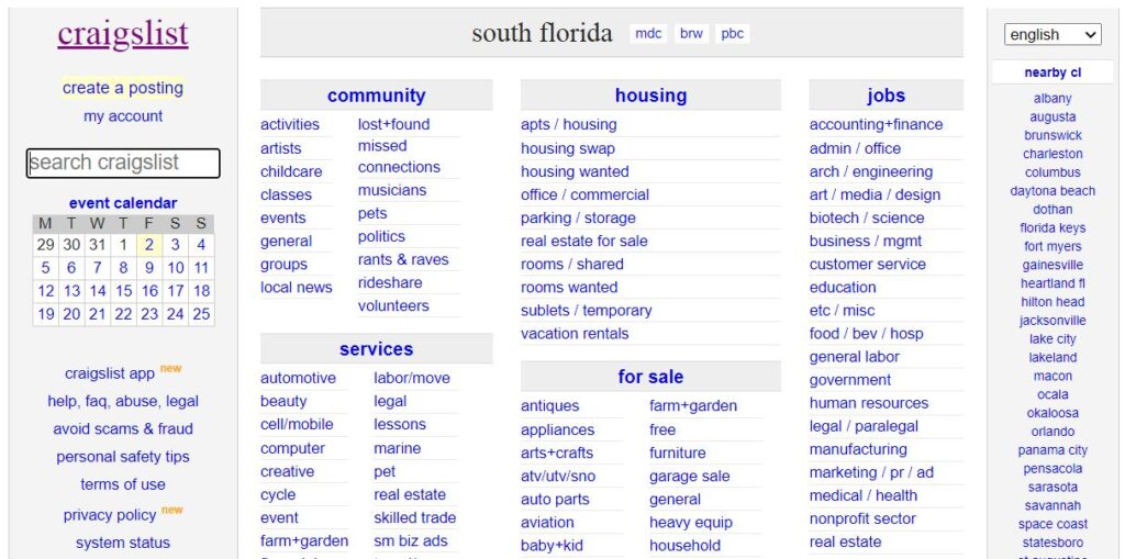 Craigslist afiliacyjne źródło ruchu marketingowego
